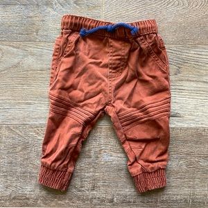 Rust/Copper Baby Moto Jogger Jeans